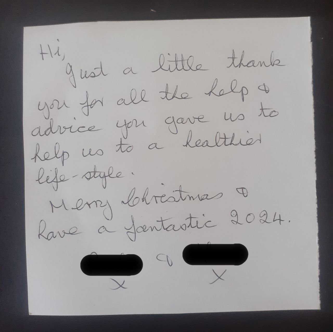 Lifestyle intervention feedback